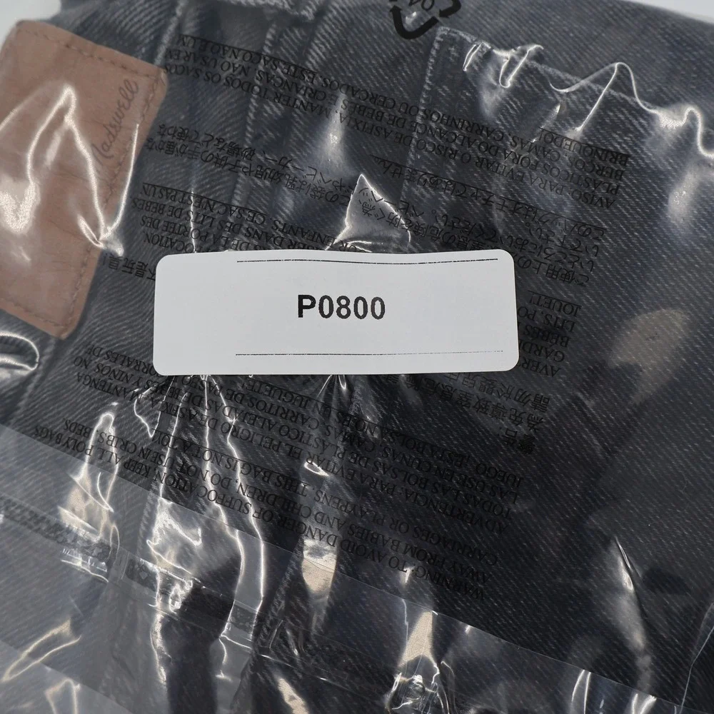 Madewell baggy straight